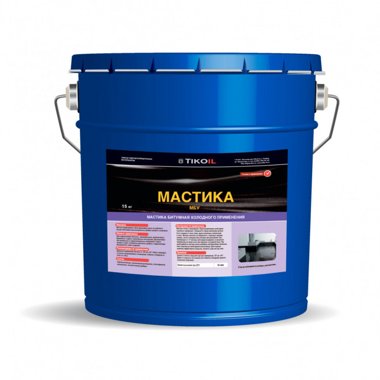 Купить Мастика битумная универсальная (6л) оптом от производителя в ...